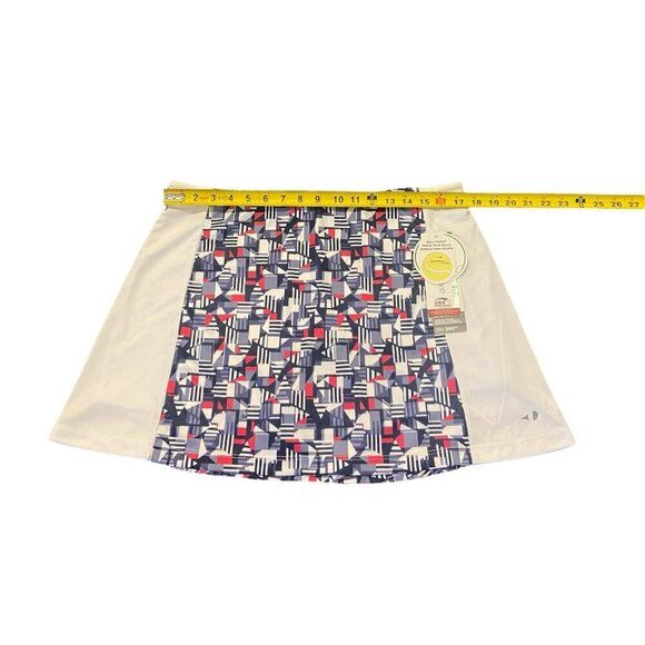 Women's Grand Slam‎ Performance Pickleball Skort XL Navy White Ball Pocket NWT - Picture 4 of 13